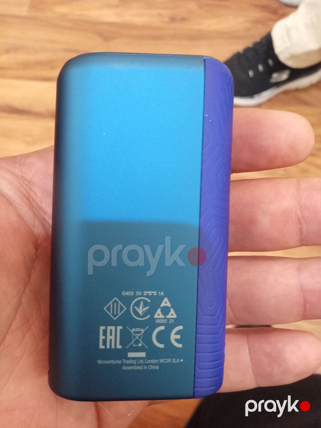 Glo Hyper+ Unıq tütün isitmə cihazı - Rəng: mavi/göy ikirəngli — Elektronik siqaretlər, Bakı (2)