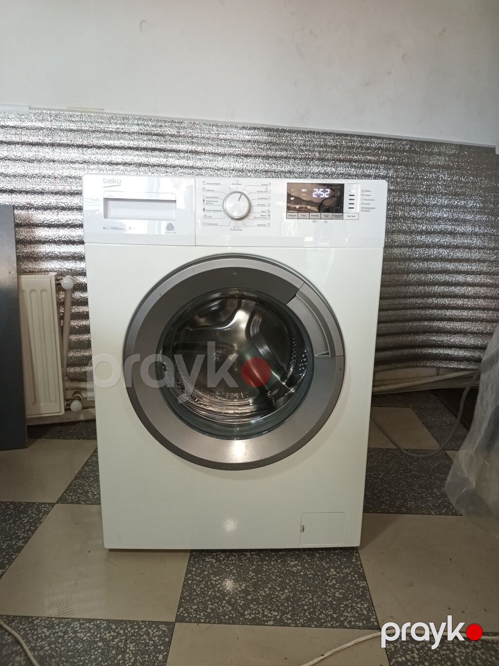 Beko önyükləməli paltaryuyan maşın Tam işlək vəziyyətdə. Zəmanətli — Çamaşır maşınları, Bakı (3)