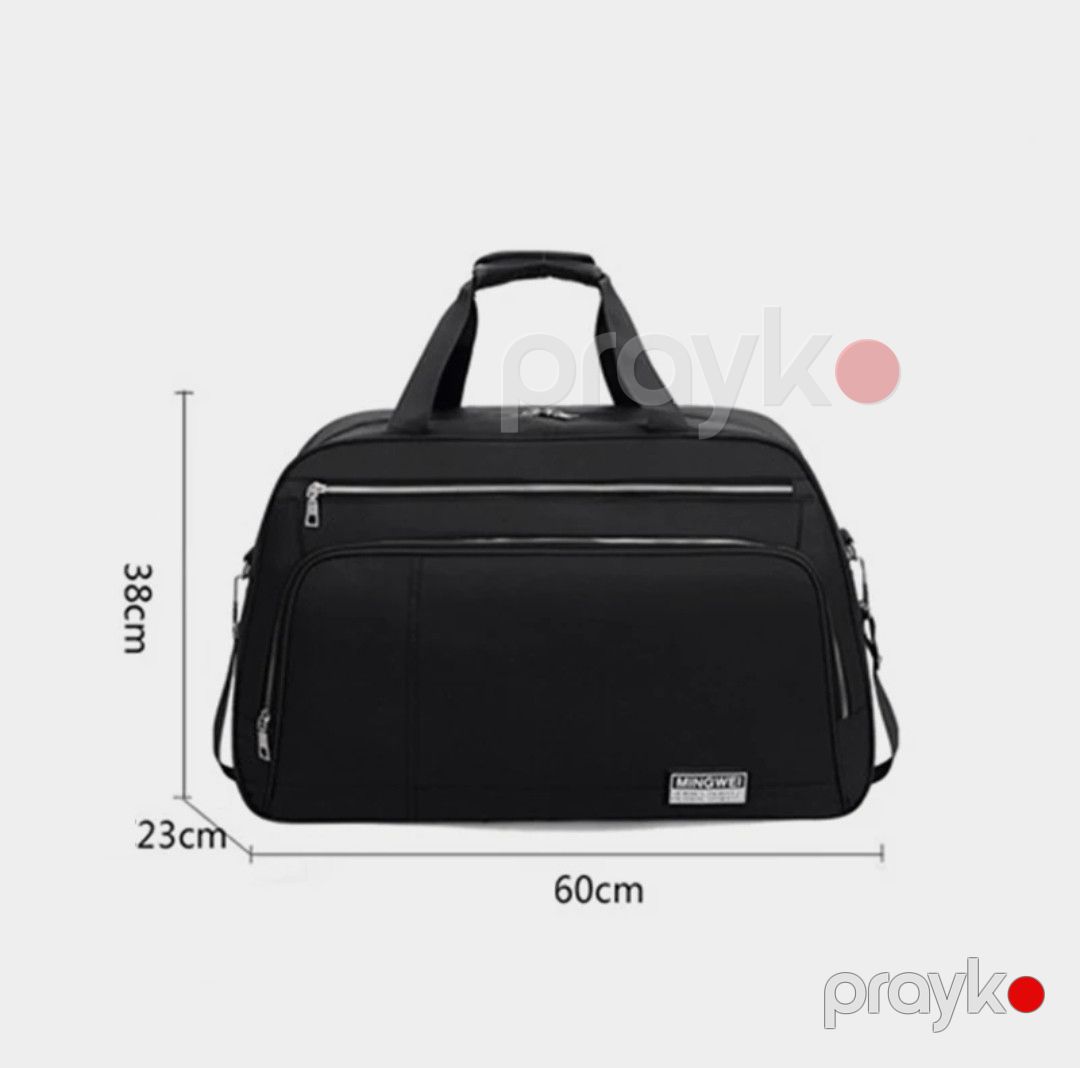 İdman və Səyahət çantası 044STR23072501, qara, parça, 60x23x38 sm — Mallar, Bakı (3)
