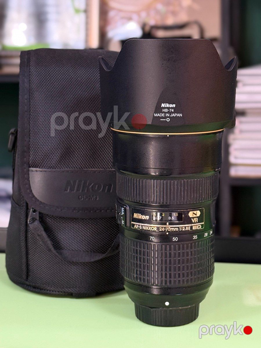Linza Nikon 24-70mm F 2.8E ED — Foto və video texnikası, Bakı (5)