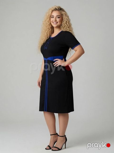 Gündəlik don No brand 3XL Qara Tünd göy Süprəm — Bakı