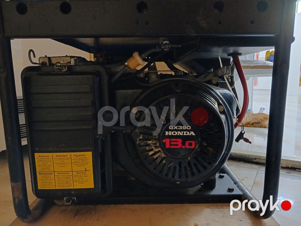 Benzinli portativ generator - Mühərrik: Honda GX390, 13.0 at gücü — Generatorlar, Bakı (2)
