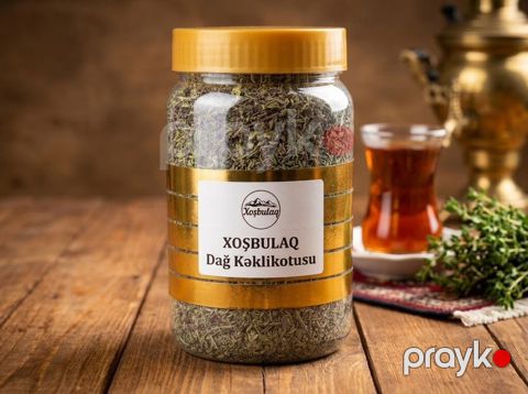 Xoşbulaq Dağ Kəklikotusu – iri həcimli bankada qurudulmuş aromatik — Bakı