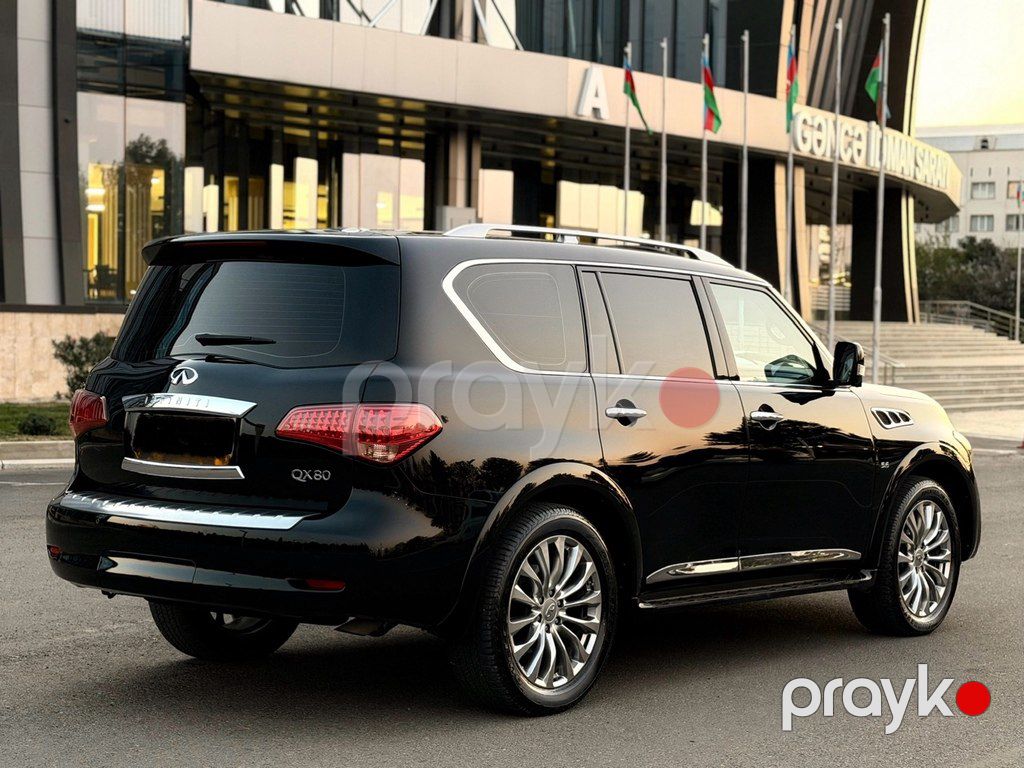 Infiniti QX80, 5.6 L, 2017 il, 193 000 km — Avtomobillər, Gəncə (4)