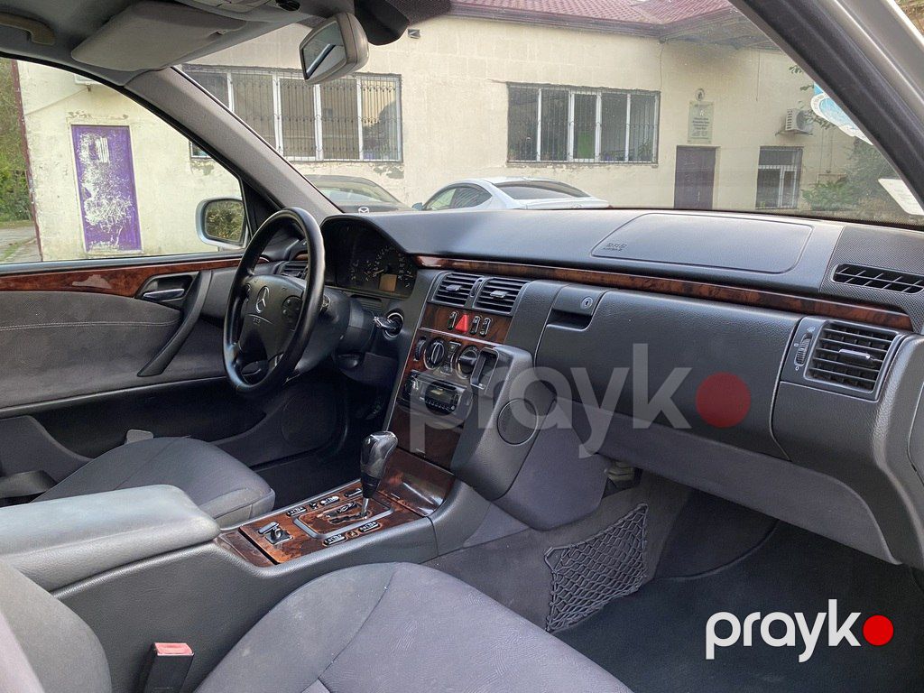 Mercedes E 220, 2.2 L, 2000 il, 327 000 km — Avtomobillər, Bakı (8)