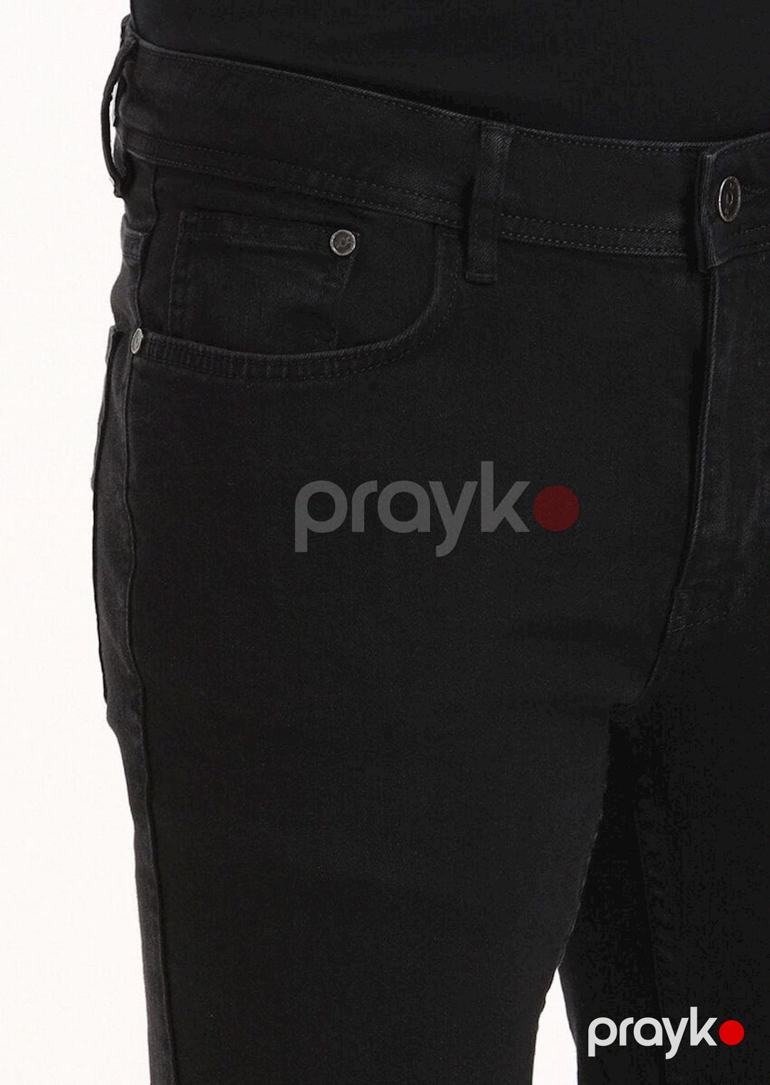 Kişilər üçün düz cins PANT-1030-23SS, qara, pambıq/elastan, ölçü 36 — Mallar, Bakı (2)