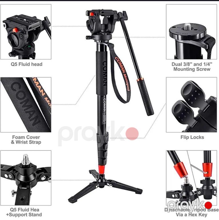 Монопод "Coman KX-3232" — Səs texnikası, Bakı (9)