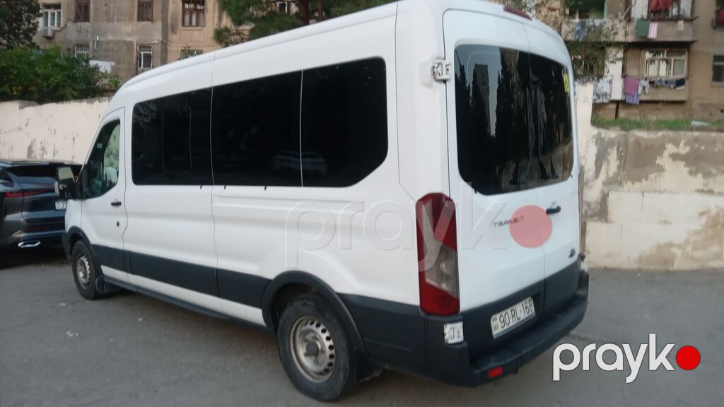 Ford Transit mikroavtobus ancag marşrut Oguz-Baki həttə satılır — Avtomobillər, Digah (6)