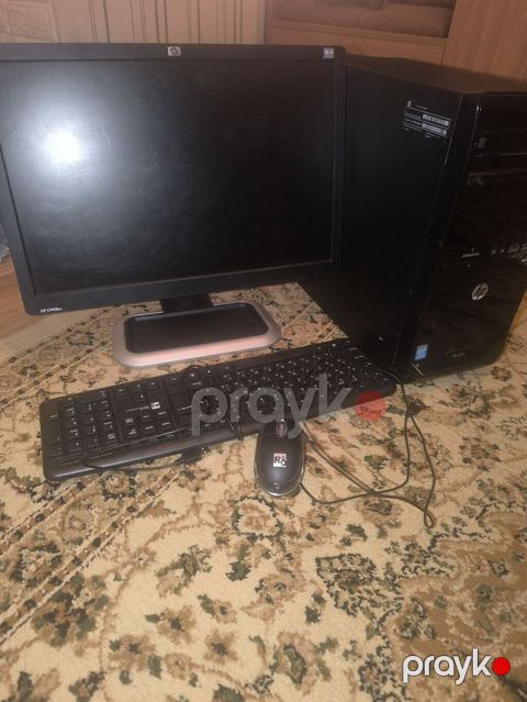 HP stolüstü kompüter dəsti Tərkib: - HP Pro sistem bloku (ön paneldə — Masazır
