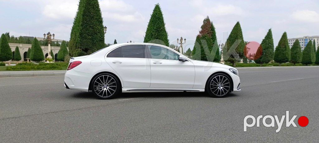 Mercedes C 220 d, 2.1 L, 2017 il, 186 000 km — Avtomobillər, Gəncə (4)