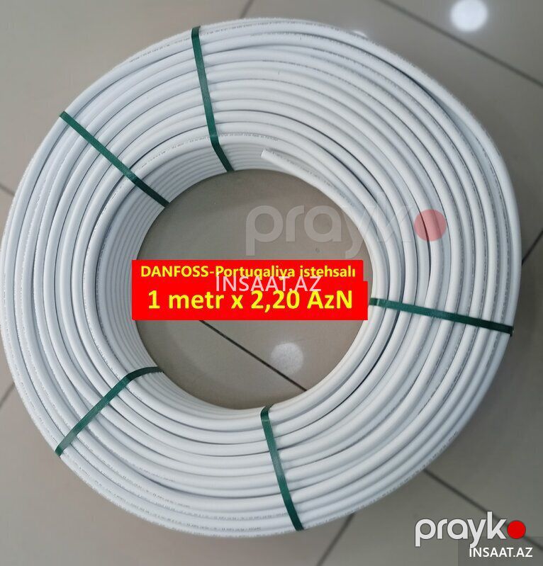 Boru Pex al 16x2 Danfoss (ağ) — Digər, Bakı (2)