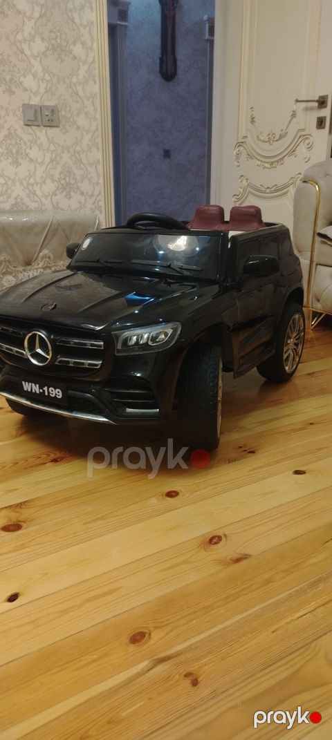 Uşaq elektrik maşını – Mercedes üslubunda, qara rəng Xüsusiyyətlər — Mehdiabad