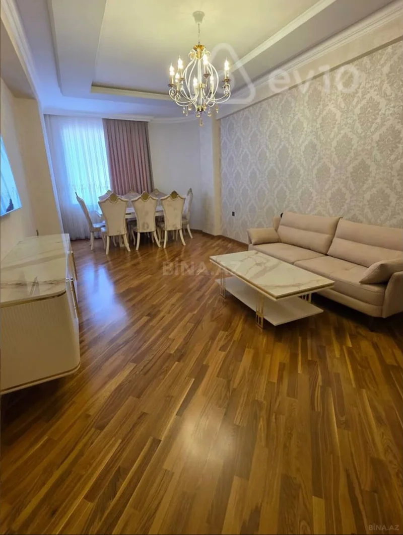 3 otaqlı mənzil, 120 m², N.Rəfiyev küç. — kirayə — Bakı