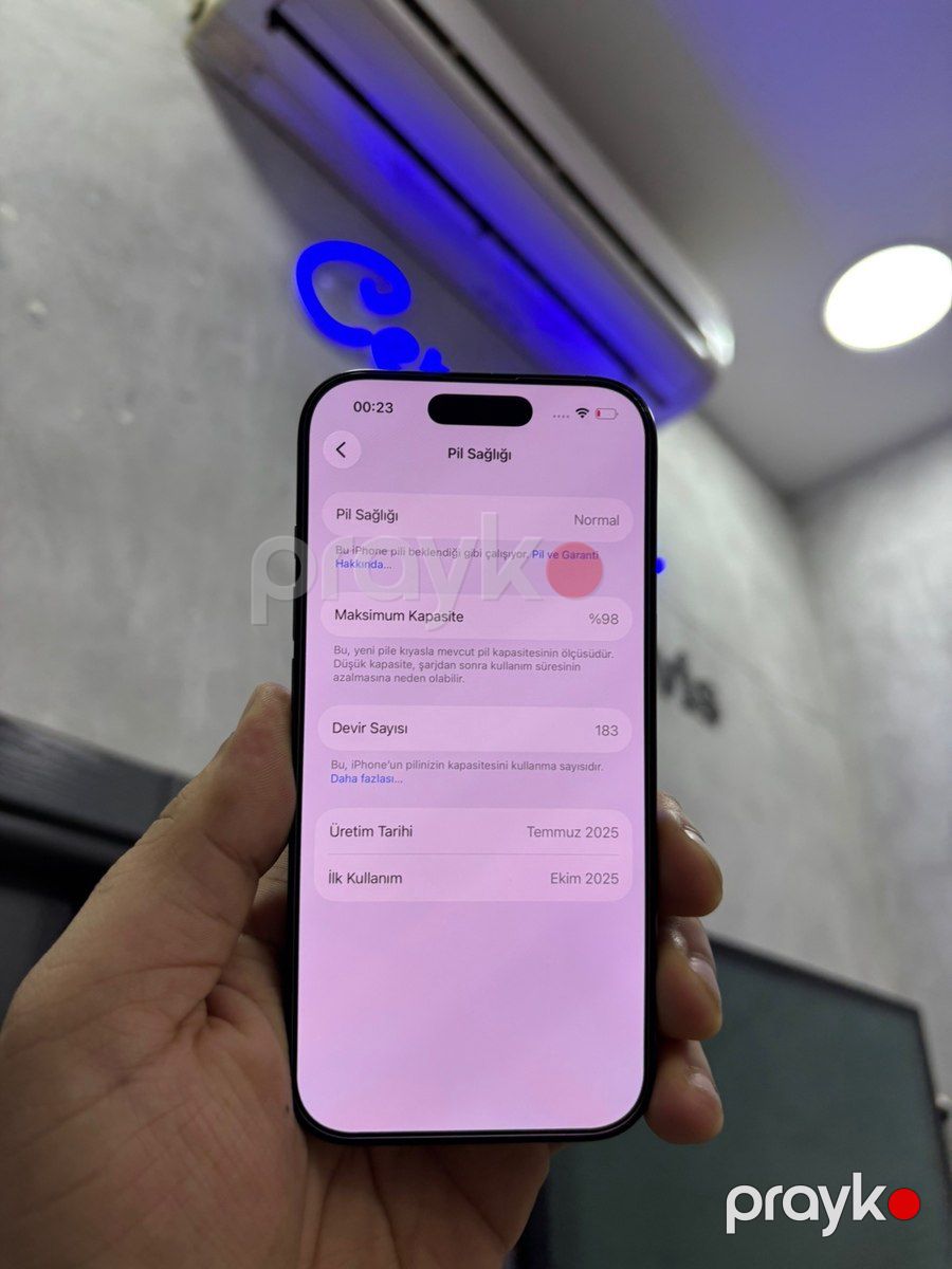 Apple iPhone 16 Pro Black Titanium 128GB/8GB — Smartfonlar, Bakı (3)