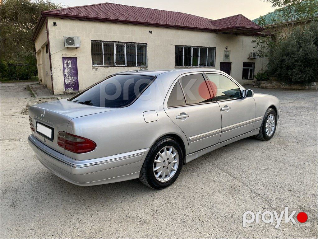 Mercedes E 220, 2.2 L, 2000 il, 327 000 km — Avtomobillər, Bakı (4)