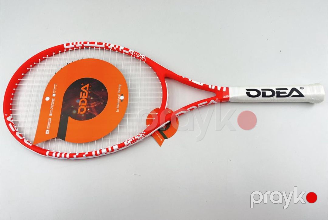 Tennis raketkası Odea, plastik, qırmızı/ağ — Mallar, Bakı (2)