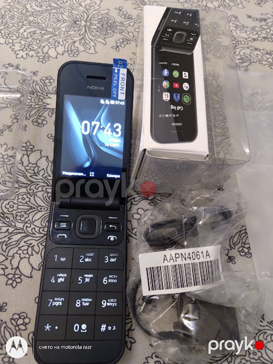 Nokia 2720 Flip Black 4GB — Smartfonlar, Bakı (2)