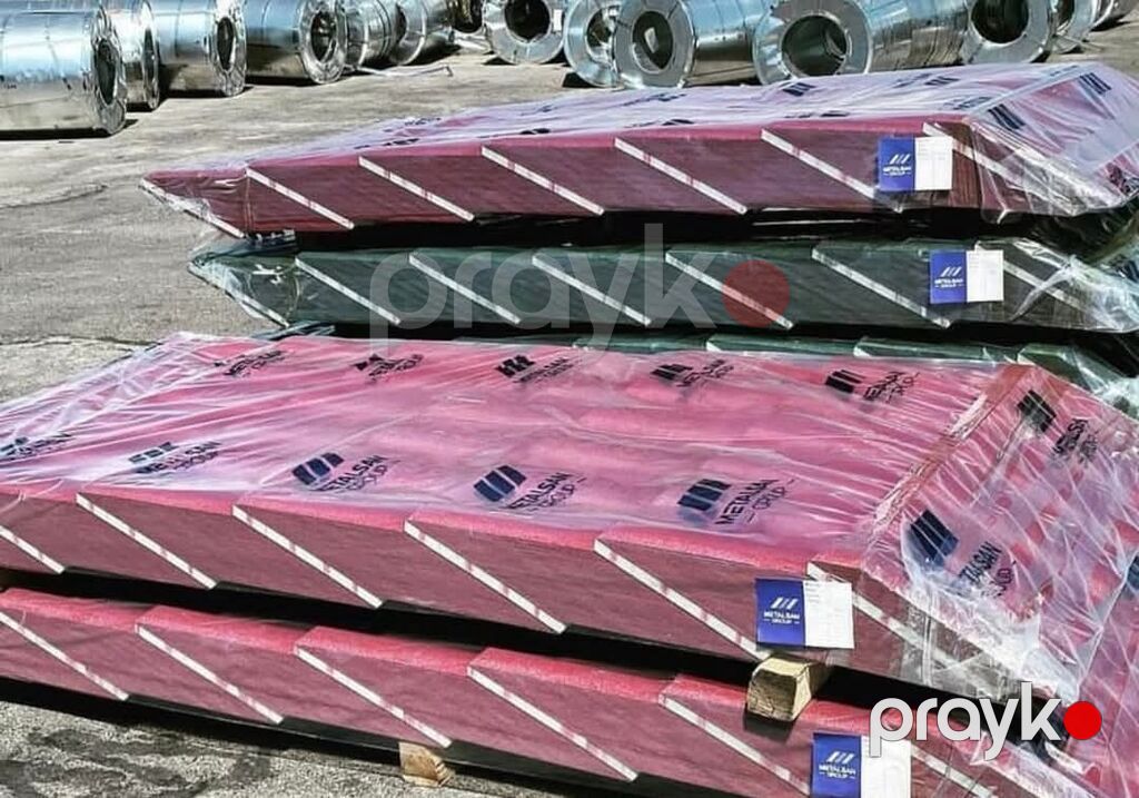 Metal kərpic tipli dam örtüyü və profnastil vərəqləri Məhsul təsviri — Dam örtükləri, Bakı (7)