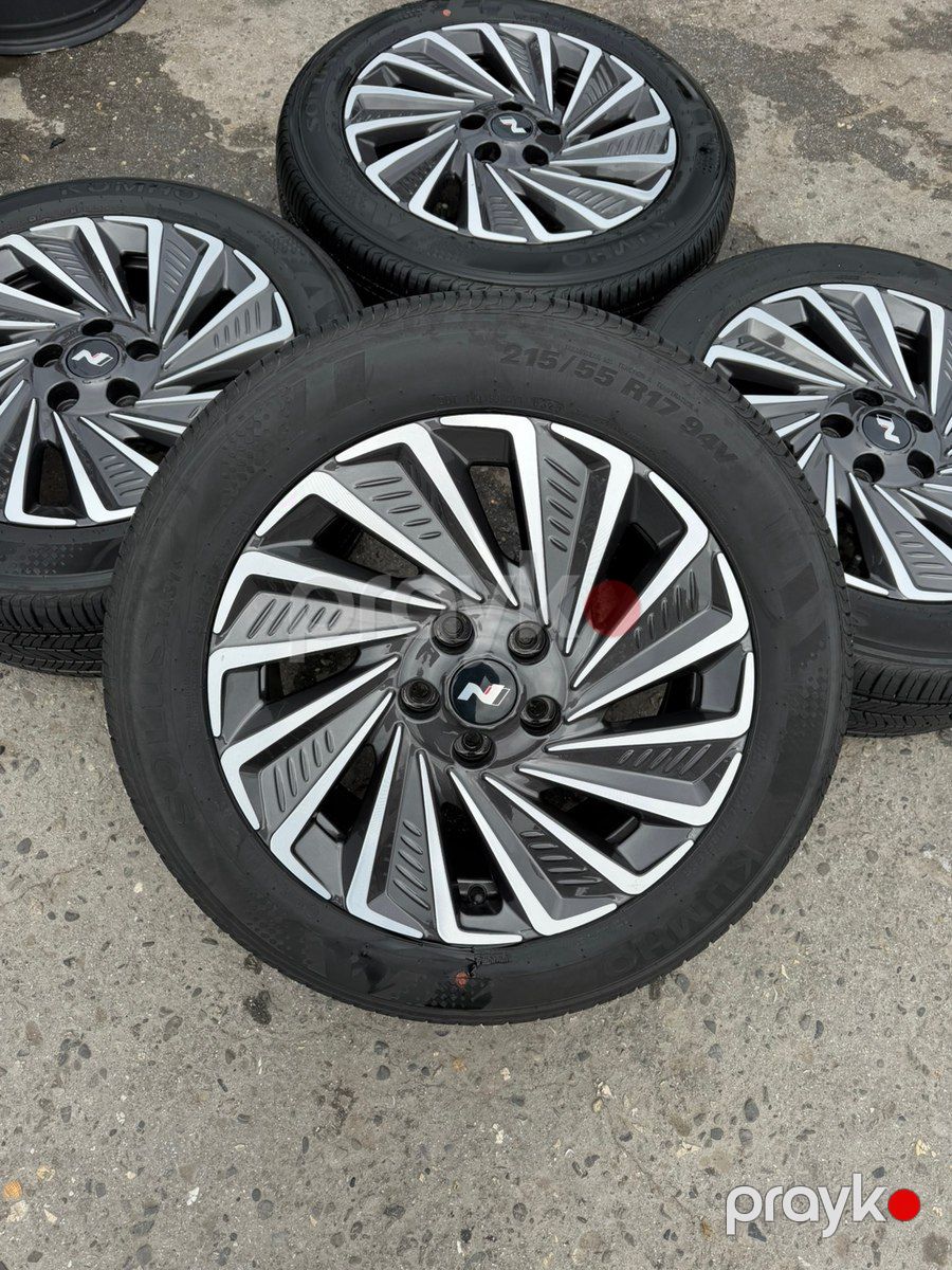 Hyundai Sonata təkəri R17 — Ehtiyat hissələri və aksesuarlar, Bakı (5)