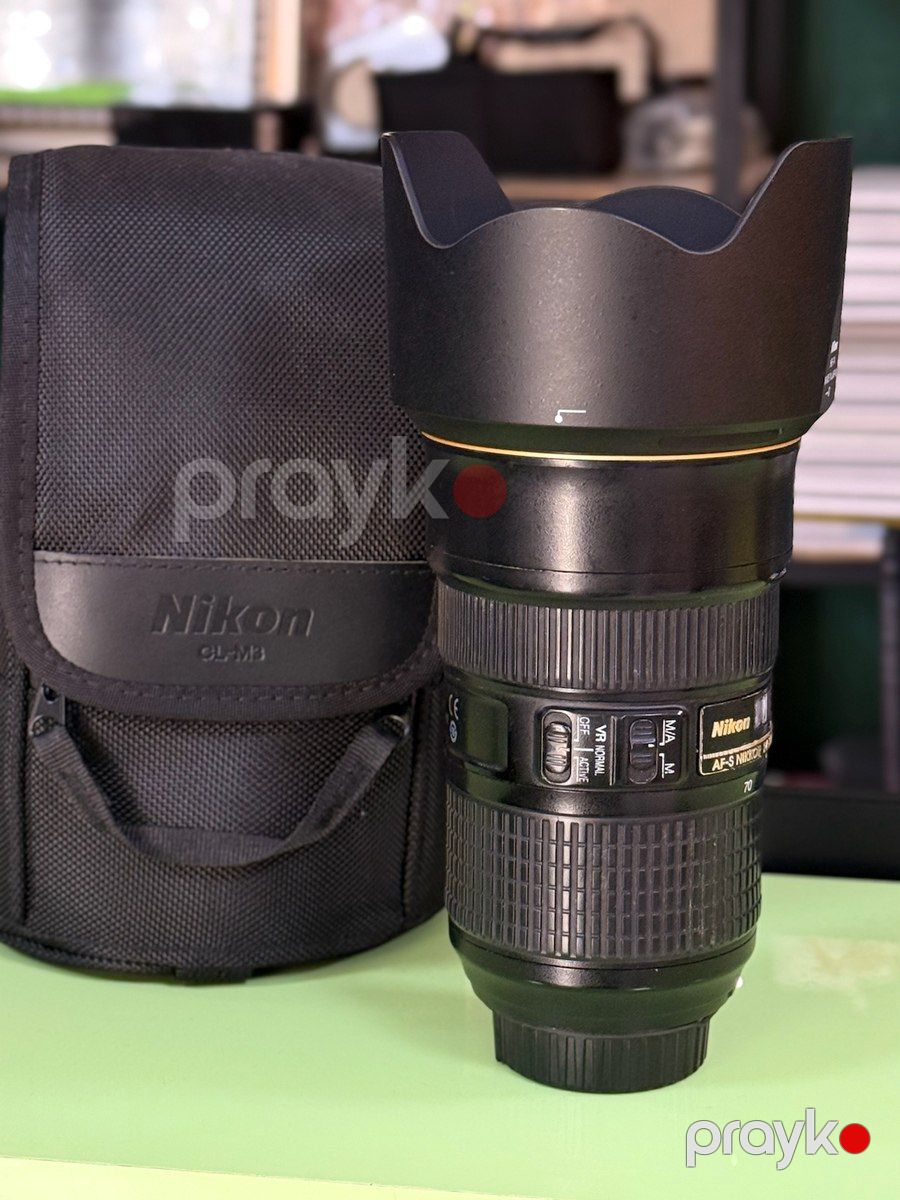 Linza Nikon 24-70mm F 2.8E ED — Foto və video texnikası, Bakı (3)