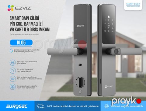 Ağıllı qapı klidi "Ezviz CS-DL05 Smart Lock" — Bakı