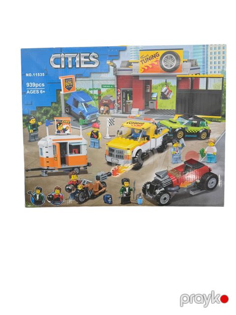 Blok konstruktor Cities AZ-118, 939 element — Bakı