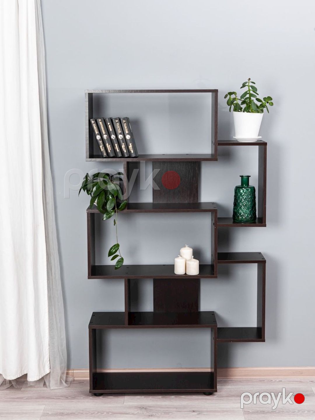 Stellaj Letta Ldsp, qara, 160x25x80 sm — Mallar, Bakı (2)