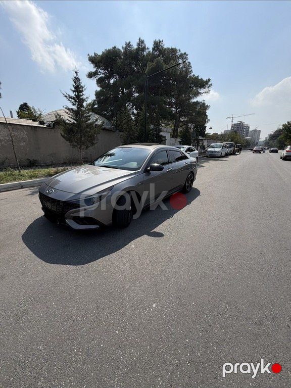 Hyundai Elantra N Line, 1.6 L, 2021 il, 78 000 km — Avtomobillər, Bakı (4)
