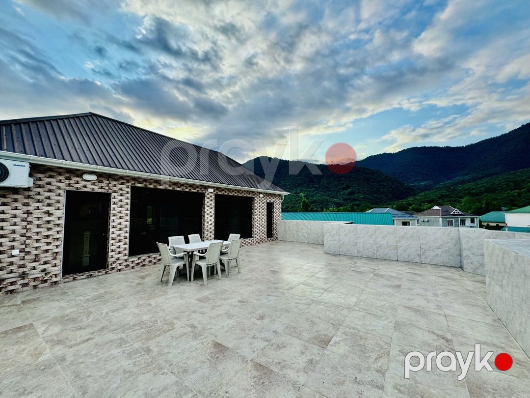 İcarəyə verilir 4 otaqlı həyət evi/bağ evi 350 m² — Ev, villa, Qəbələ (7)