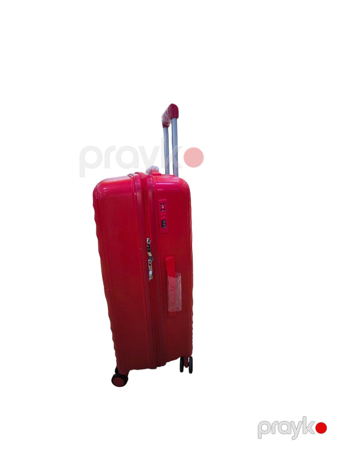 Çamadan 2554, polikarbonat, qırmızı, ölçü L — Çamadanlar, Bakı (2)