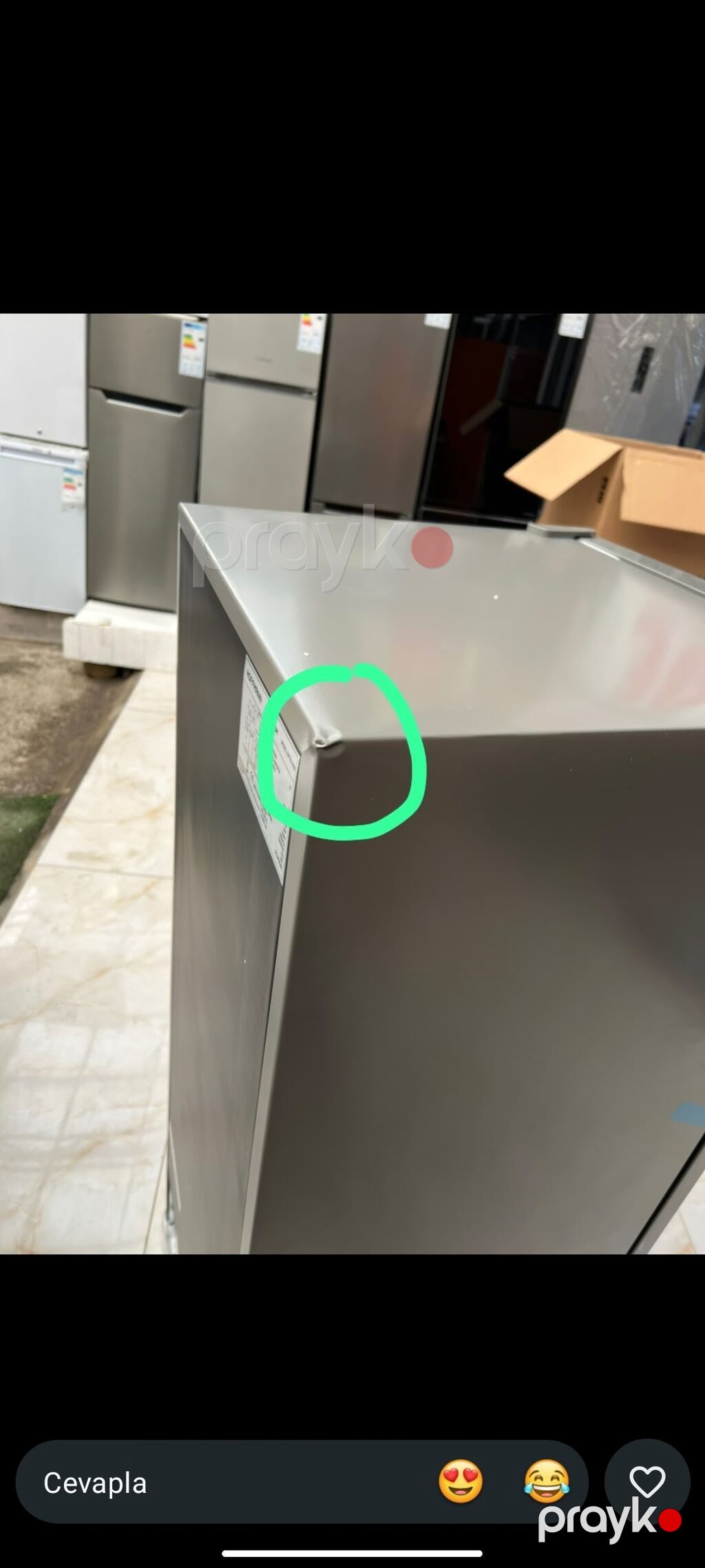Yeni 2 qapılı Hoffman Soyuducu Satılır, rəng - Boz, Təkərli — Soyuducular, Bakı (2)