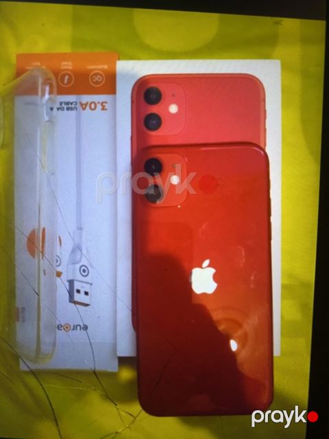 IPhone 11, 64 GB, Qırmızı, Face ID — İsmayıllı