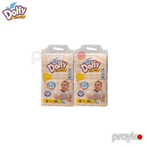 Uşaq bezləri Dolfy 4 Maxi, 7-14 kq, 72 əd (1+1) — Bakı