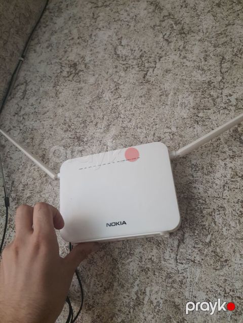 Nokia Wi‑Fi router - Brend/model: Nokia (iki antenalı simsiz router) — Bakı