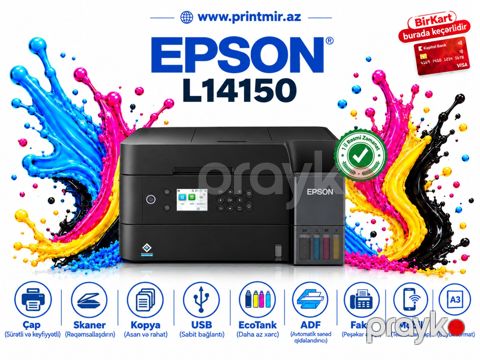 Printer "Epson L14150 A3" — Bakı