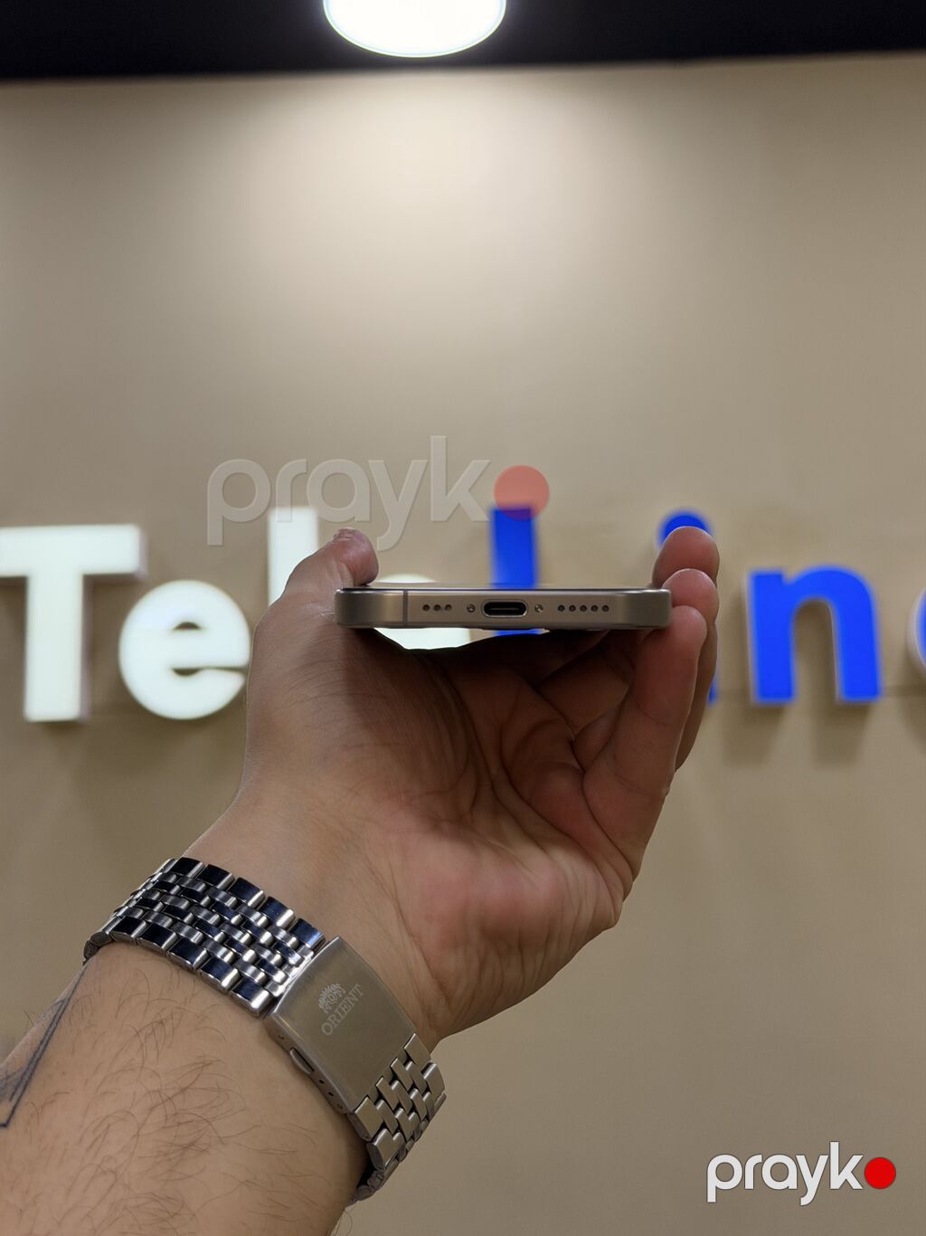 IPhone 16 Pro, 256 GB, Natural Titanium, Zəmanət, Simsiz şarj, Face ID — Apple iPhone, Bakı (4)