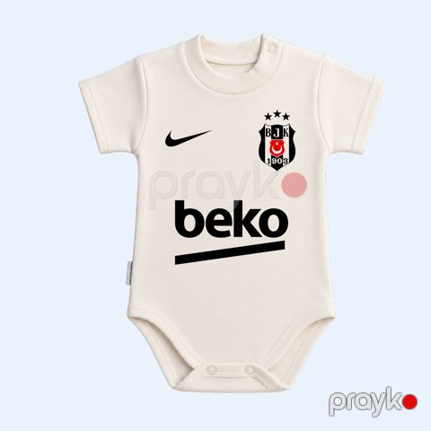 Azarkeşlər üçün bodi, ağ, pambıq, ölçü 0-3 ay — Bakı