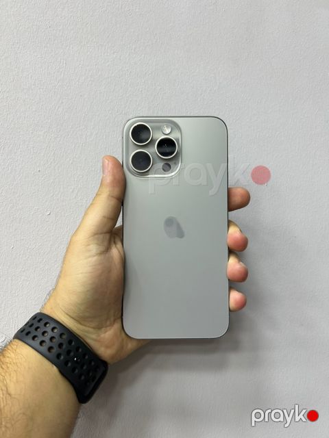 Apple iPhone 15 Pro Max Natural Titanium 256GB/8GB — Bakı