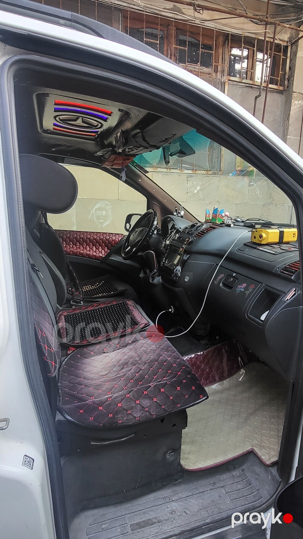 Mercedes-Benz Vito CDi miniven - Kuzov: uzun gövdə, ağ rəng - Yan — Avtomobillər, Bakı (7)