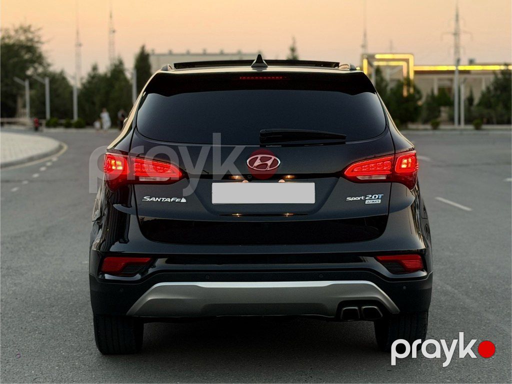 Hyundai Santa Fe, 2.0 L, 2017 il, 134 000 km — Avtomobillər, Gəncə (6)