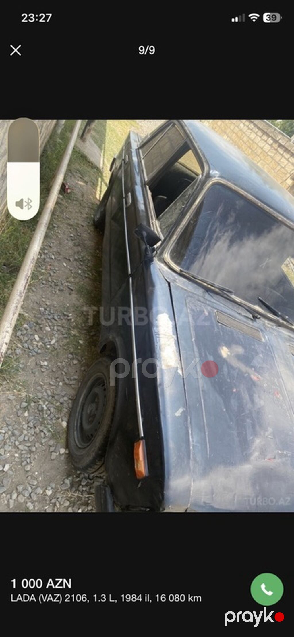 VAZ (Lada) 2106: 1.3 l 1982 il 16080 km Sedan — Avtomobillər, Ağdam (9)