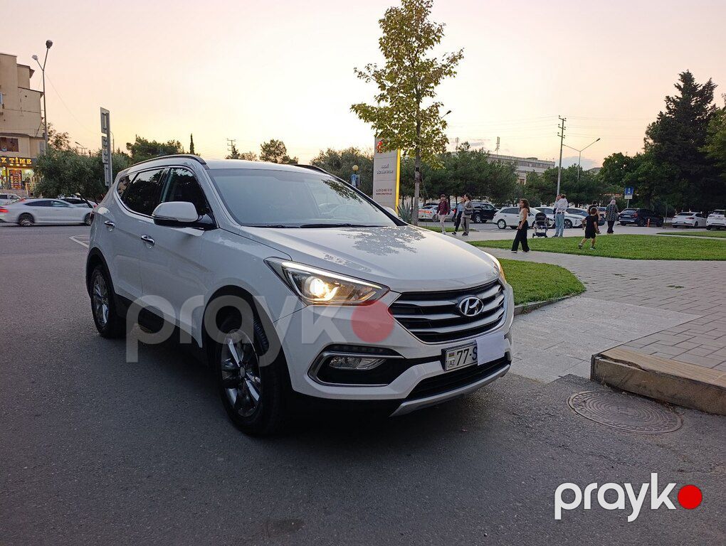 Hyundai Santa Fe, 2.0 L, 2015 il, 226 000 km — Avtomobillər, Bakı (2)