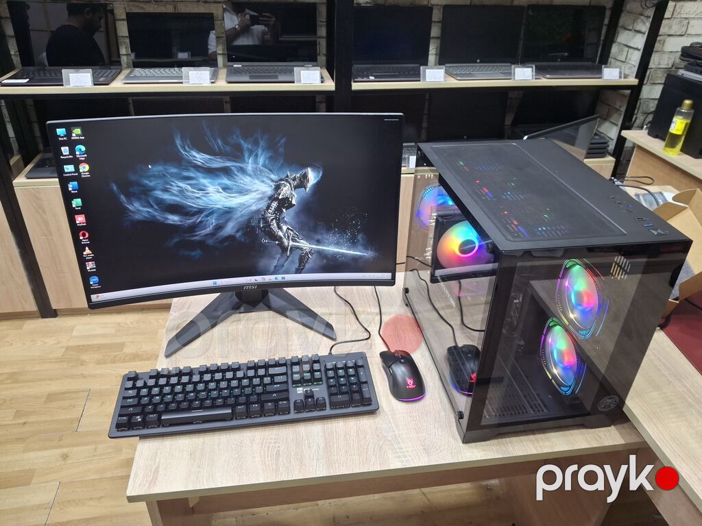 RTX 5060 8GB + i5-12400F + MSI 280Hz Gaming Setup Tam ideal — Masaüstü kompüterlər, Bakı (2)