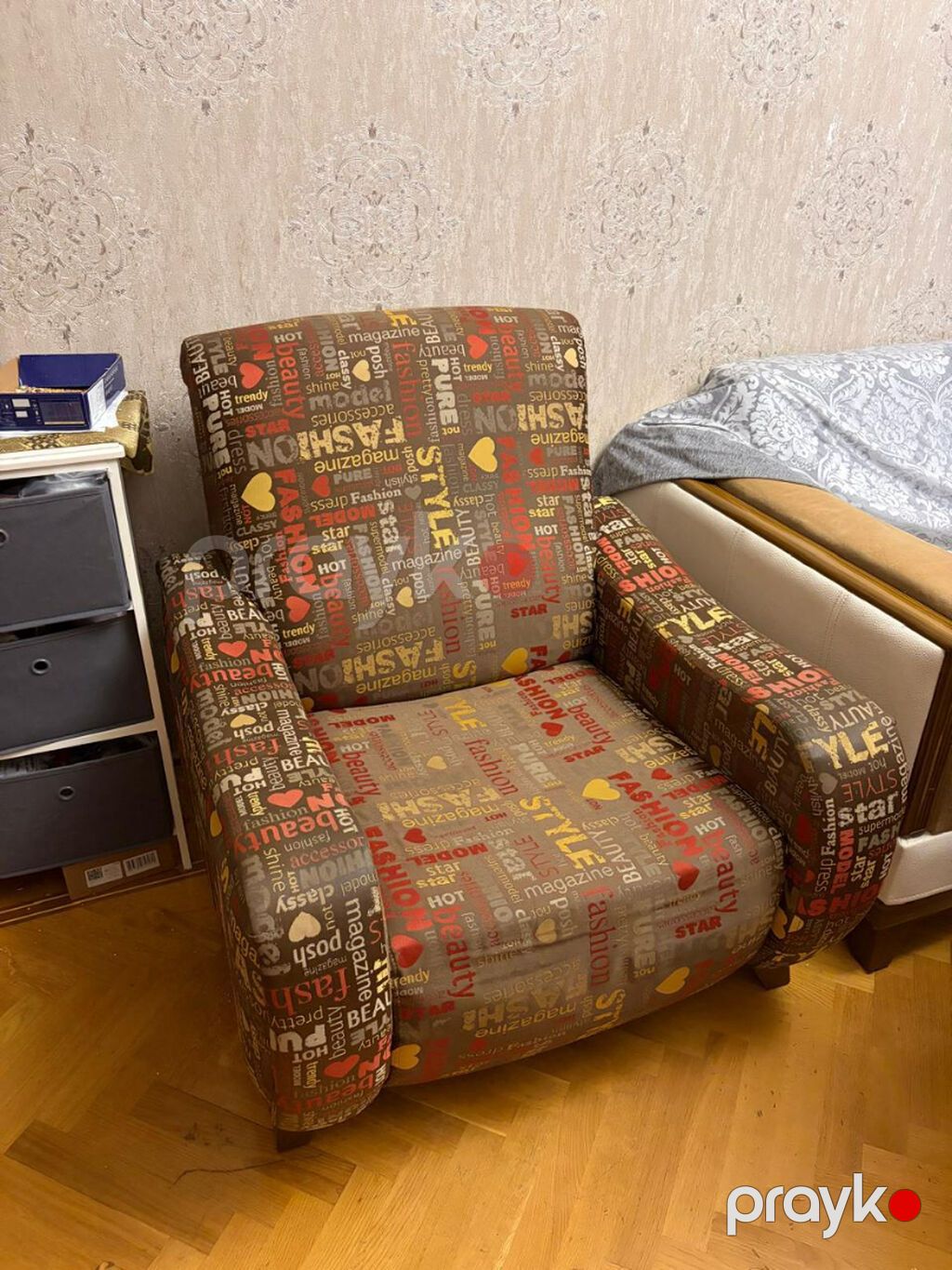 Yumşaq mebel dəsti – 1 ədəd geniş divan və 2 ədəd kreslo - Üslub — Yumşaq mobilya dəstləri, Bakı (2)