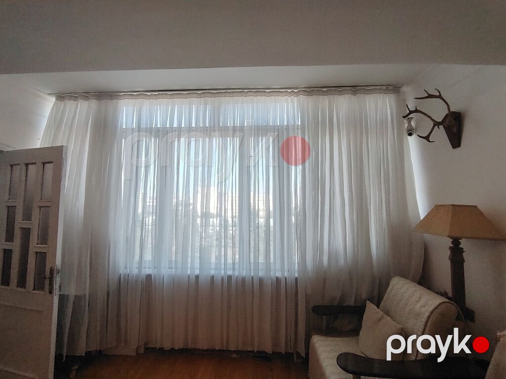 Ağ rəngli tül pərdə dəsti - Material: nazik, şəffaf tül (hava — Pərdələr, kornişlər, jalüzilər, Bakı (3)