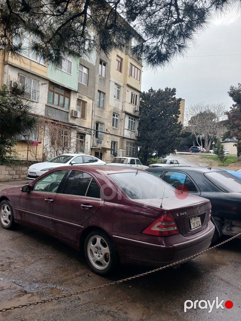 Mercedes C 240, 2.6 L, 2004 il, 352 132 km — Avtomobillər, Bakı (2)