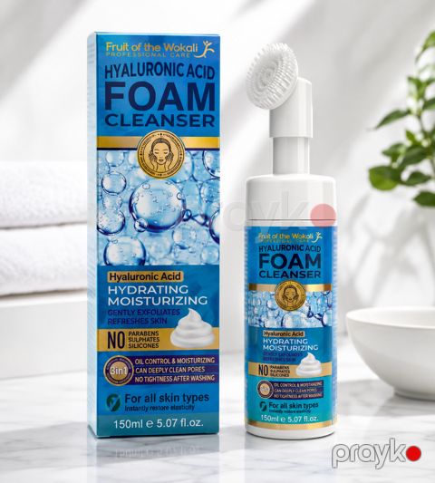 Üz üçün yuyunma köpüyü Hyaluronic Acid Foam Cleanser, 150 ml — Bakı
