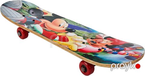 Skeytbord Alliance Company Oğlanlar üçün, Hər kəs üçün 3 yaşdan Taxta 25 kq Mickey və Minnie Mouse Mövzulu Mini 43x12 sm — Bakı