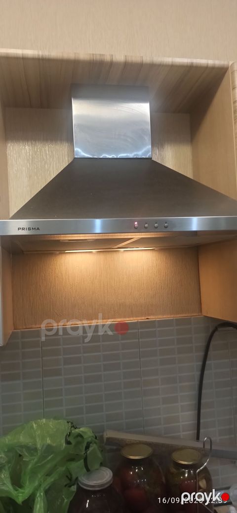 Prısma divar tipli mətbəx aspiratoru - Korpus: paslanmayan polad və — Bakı