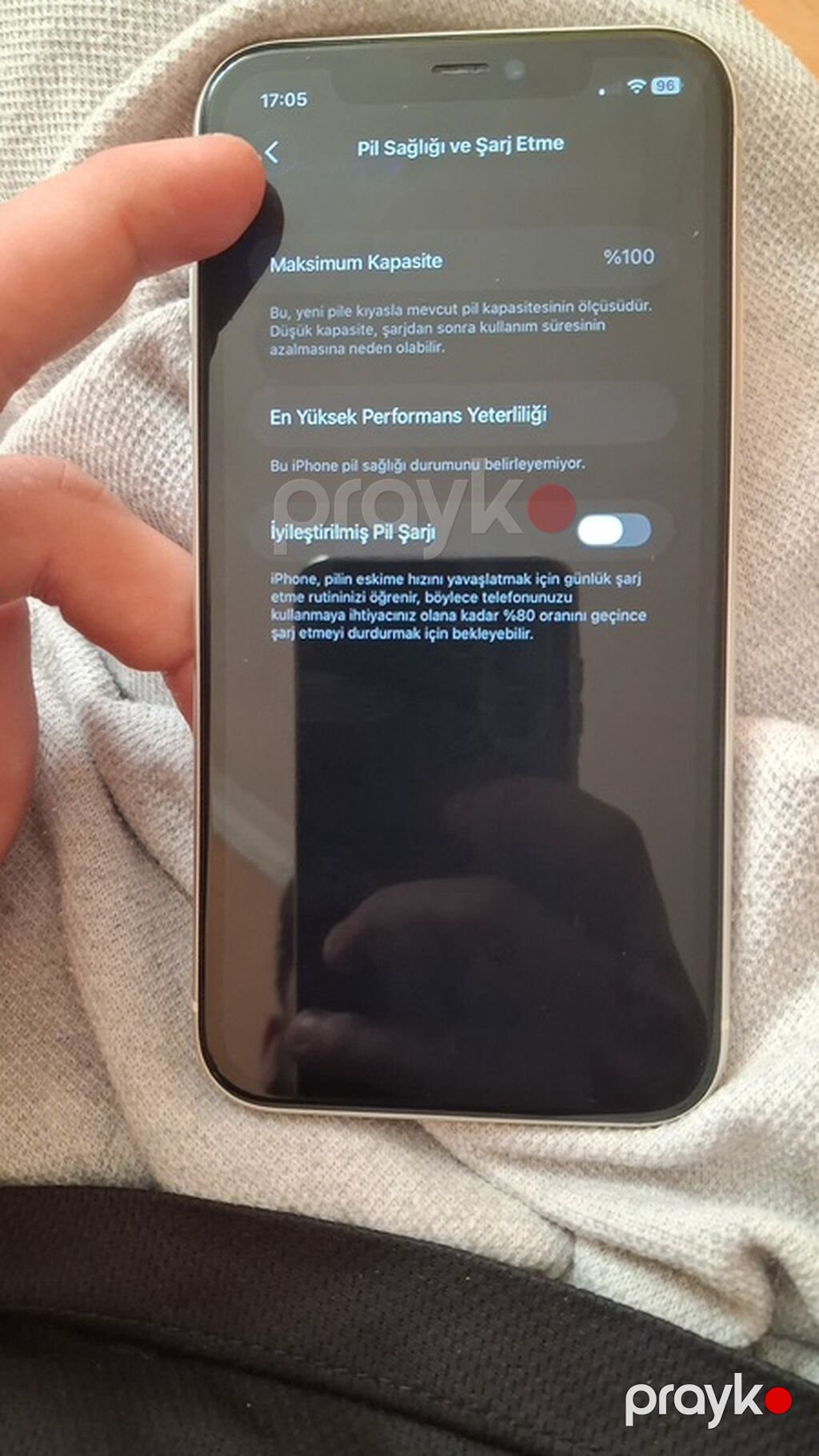 IPhone 11, Ağ, Face ID — Apple iPhone, Sumqayıt (4)
